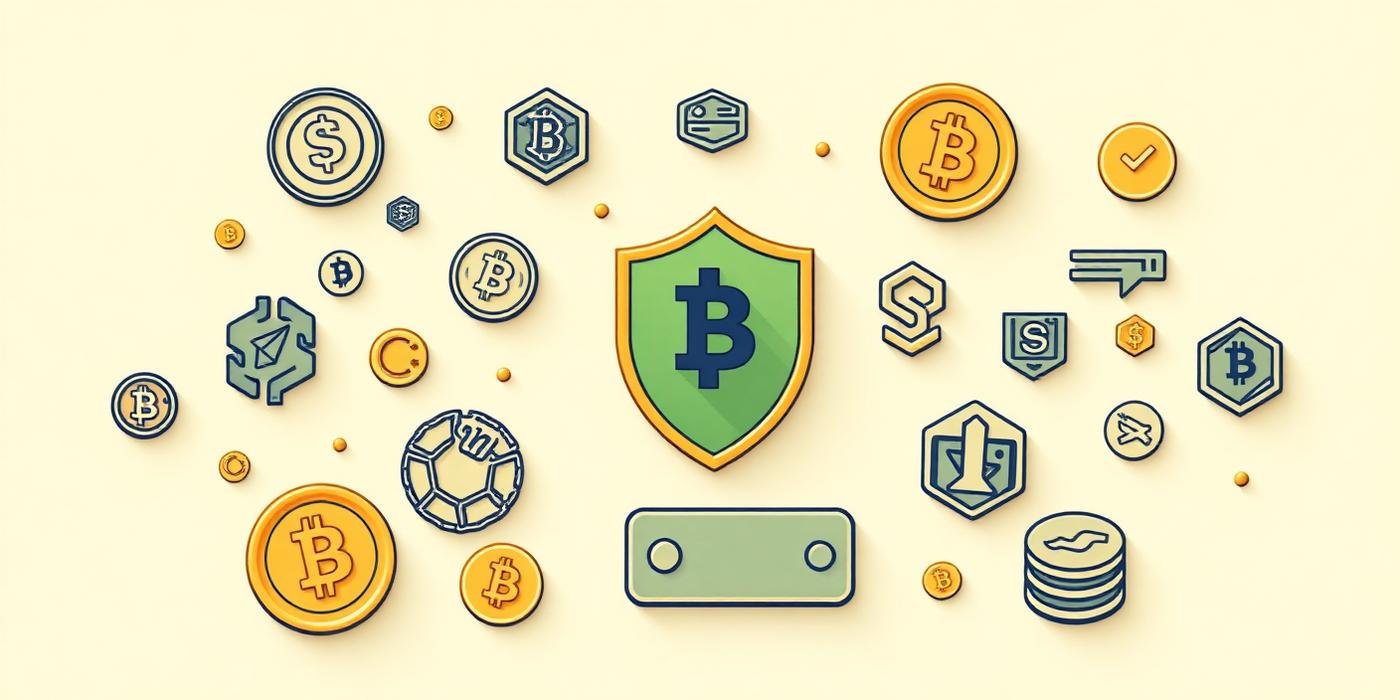 Cryptocurrency and e-wallet payment options with a security shield